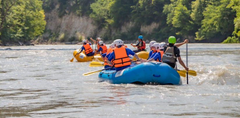 Rafting in Racha-Lechkhumi region